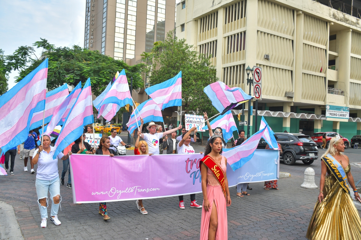 Fotos oficiales del Trans Pride Ecuador: Platón, Marcha (Parade) y TransFest 2023